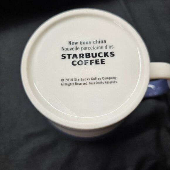 Starbucks "Passion" Mug New Bone China Purple & Cream - Picture 2 of 9